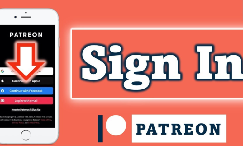 Patreon login