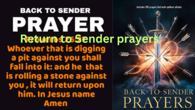 Return to Sender prayers